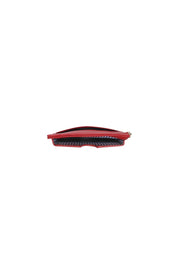 Product shot of the Suki Phone Bag - Red in colour Red, from the back