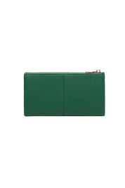 Product shot of the Sailor Wallet - Green in colour Green, from the back