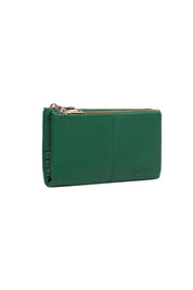 Product shot of the Sailor Wallet - Green in colour Green, showing detail