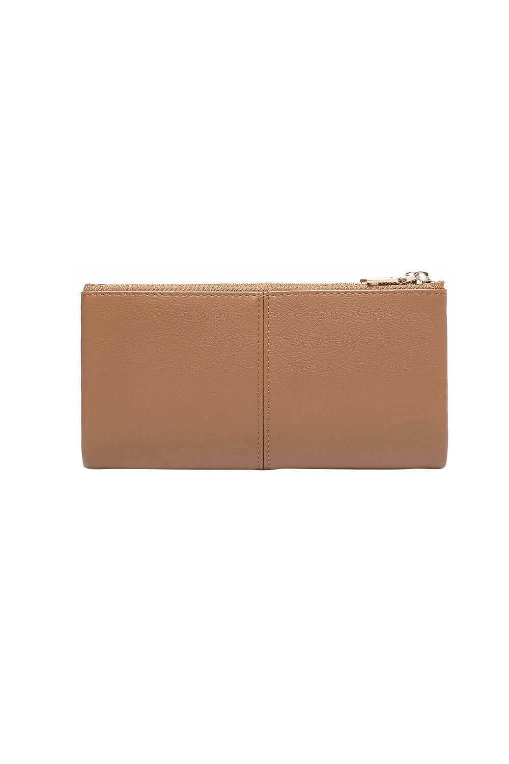 Product shot of the Sailor Wallet - Toffee in colour Toffee, from the back