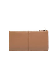 Product shot of the Sailor Wallet - Toffee in colour Toffee, from the back