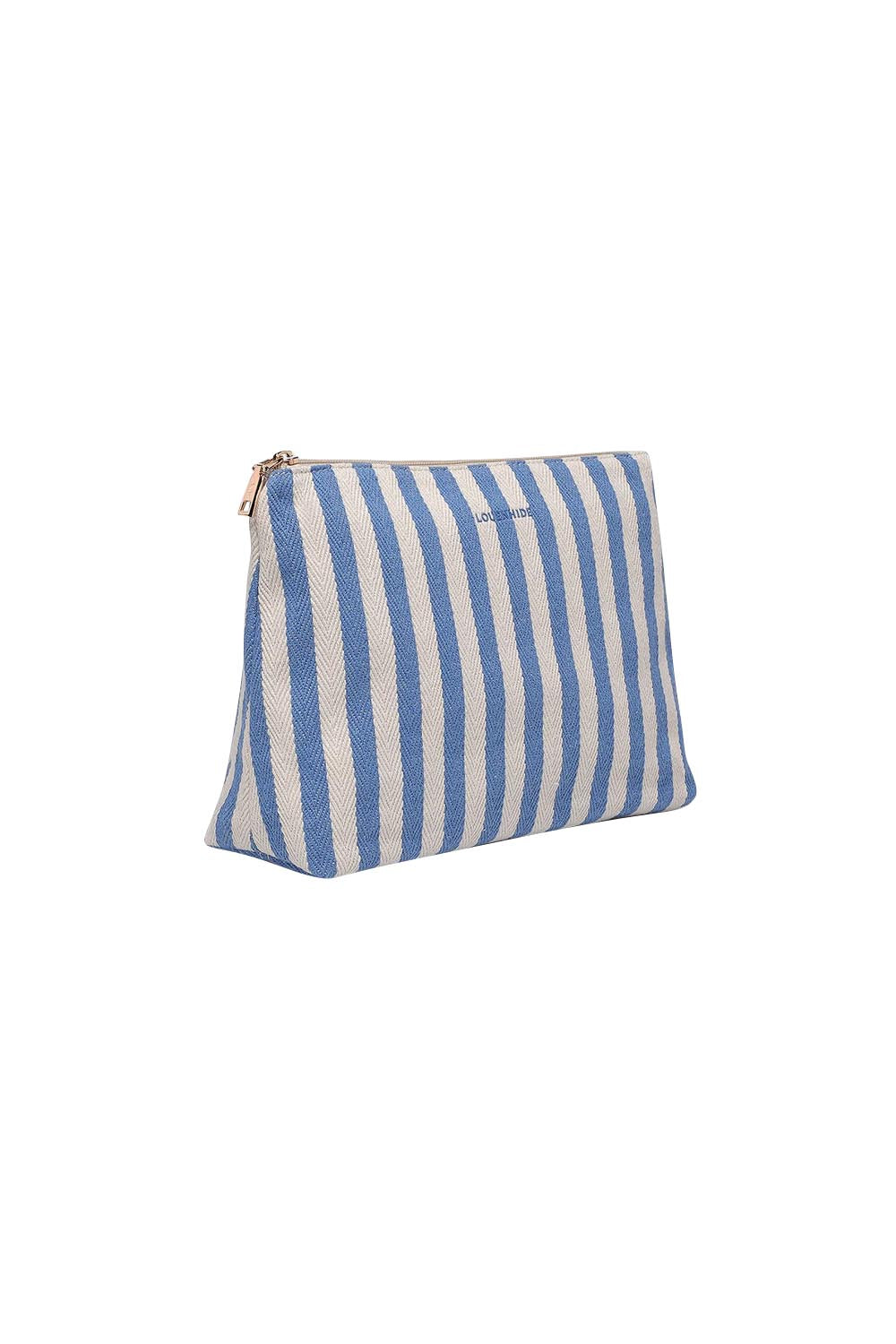 Product shot of the Nala Makeup Bag - Persianblue in colour Persianblue, showing detail