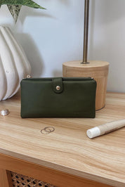 Stella Fold Over Wallet - Olive