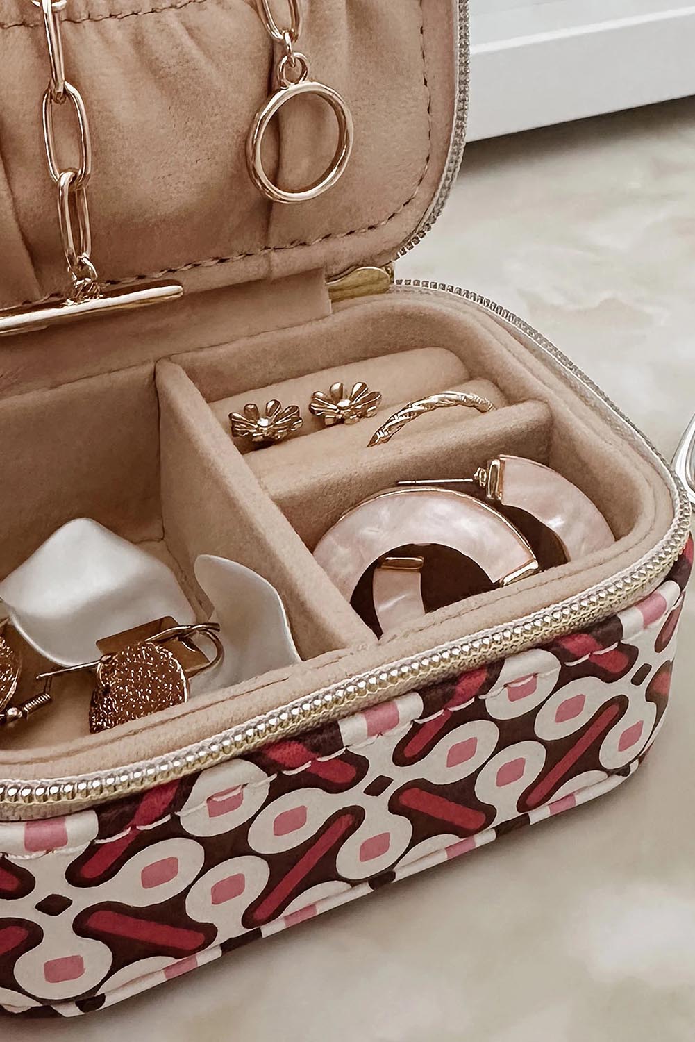 Suzie Jewellery Box – Retropink