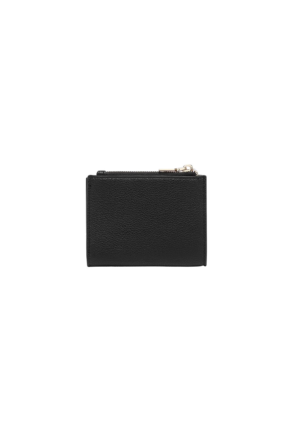 Product shot of the Lily Wallet - Black in colour Black, from the back