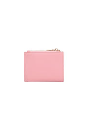 Product shot of the Lily Wallet - Pink in colour Pink, from the back