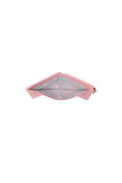 Product shot of the Lily Wallet - Pink in colour Pink, showing detail