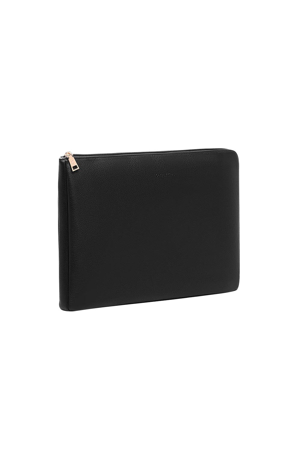 Product shot of the Liv Laptop Sleeve in colour Black (Black), detail
