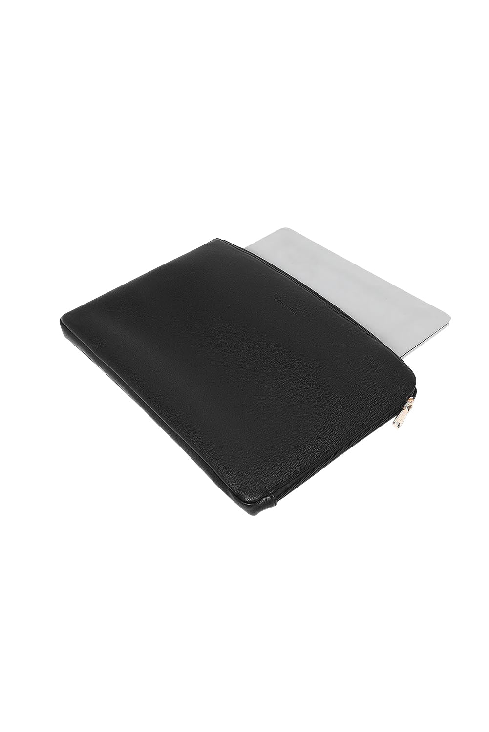 Product shot of the Liv Laptop Sleeve in colour Black (Black), detail