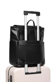 Product shot of the Drew Backpack in colour Black (Black), detail