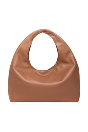 Product shot of the Monaco Shoulder Bag - Toffee in colour Toffee, from the back