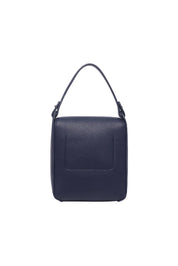 Product shot of the Bessie Crossbody Phone Bag - Navy in colour Navy, from the back
