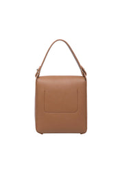 Product shot of the Bessie Crossbody Phone Bag - Toffee in colour Toffee, from the back