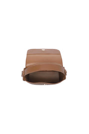 Product shot of the Bessie Crossbody Phone Bag - Toffee in colour Toffee, from the back