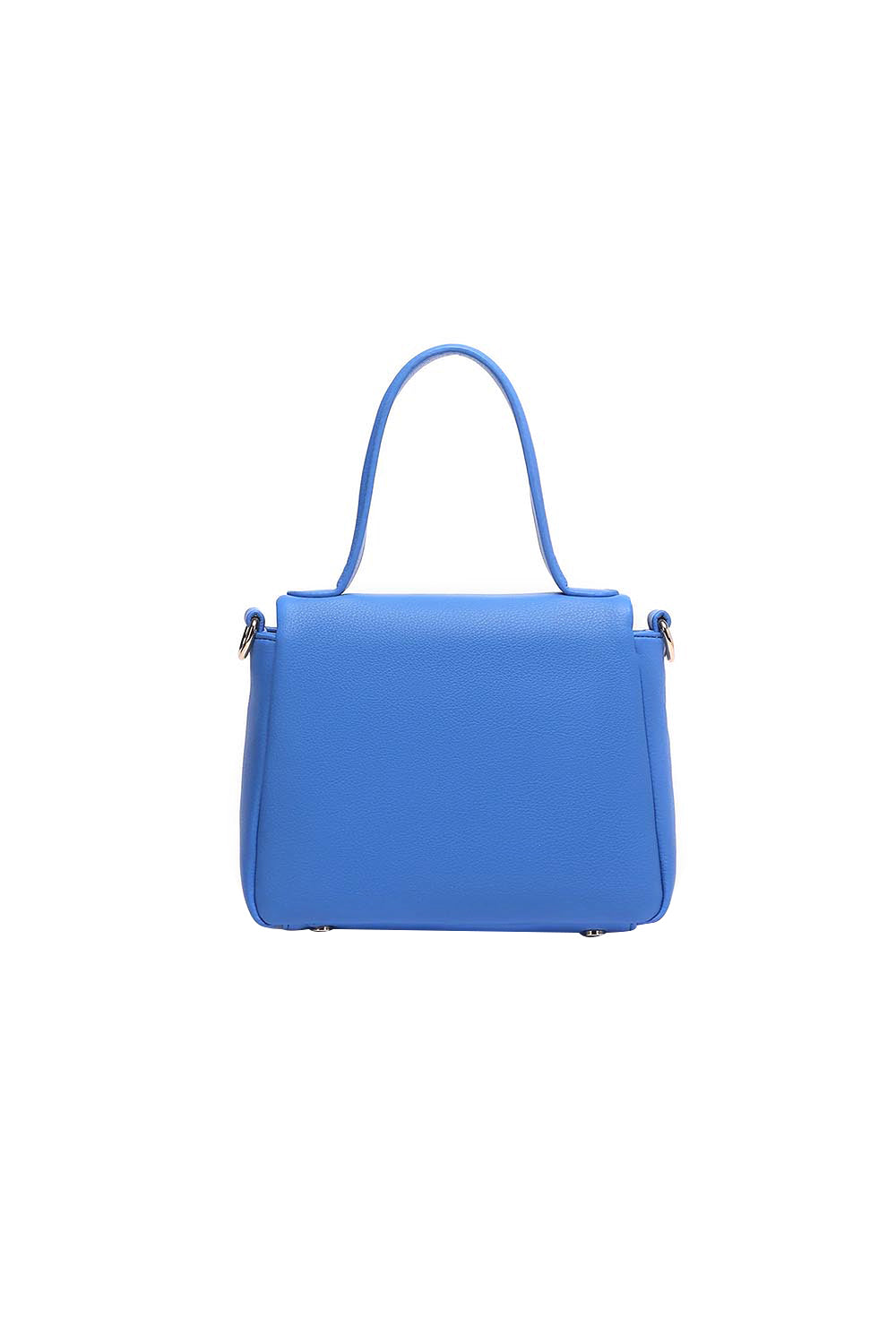 Product shot of the Connie Top Handle Bag - Persianblue in colour Persianblue, from the back