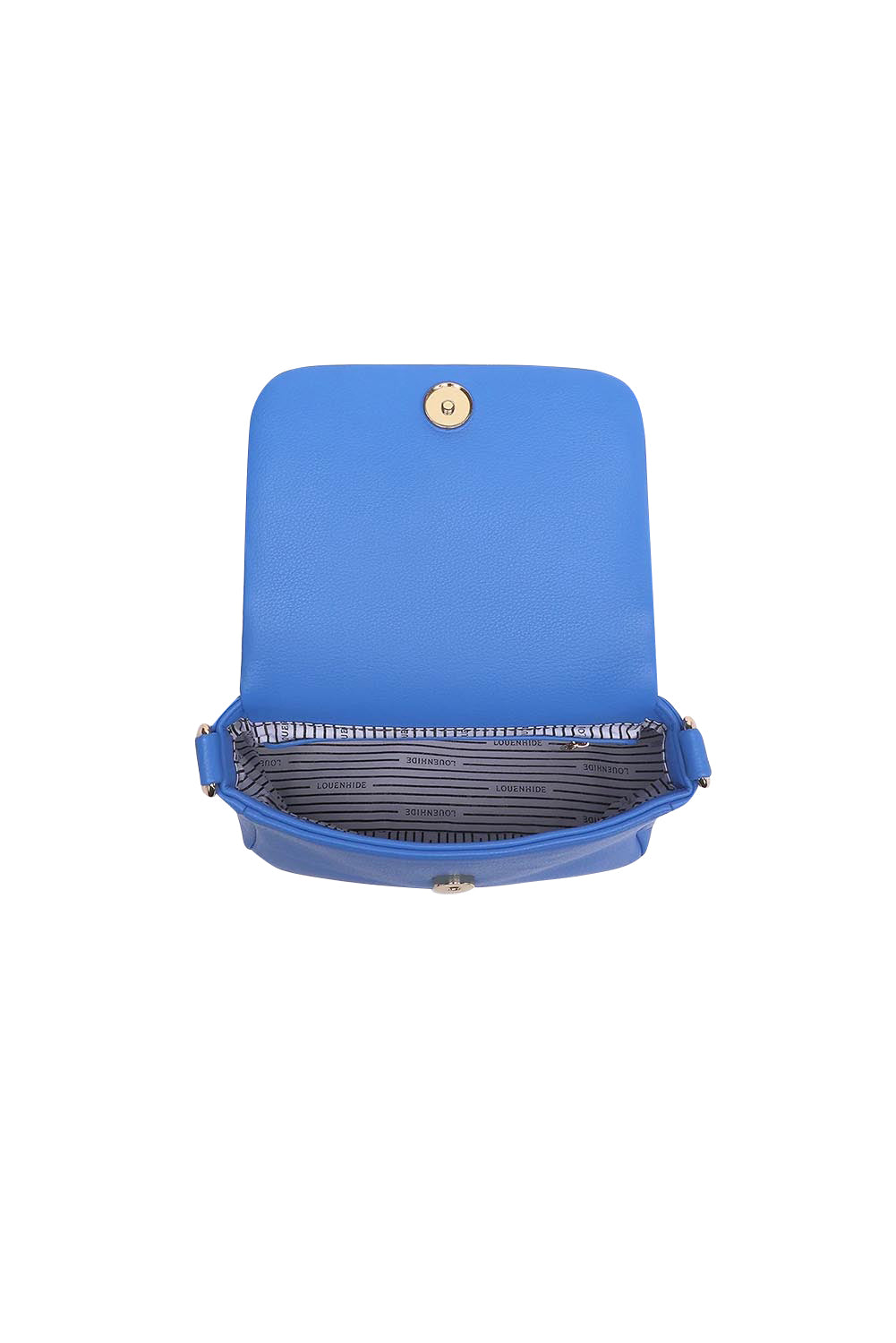 Product shot of the Connie Top Handle Bag - Persianblue in colour Persianblue, showing detail
