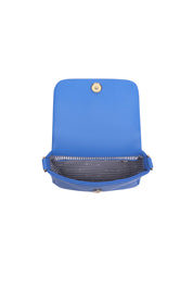 Product shot of the Connie Top Handle Bag - Persianblue in colour Persianblue, showing detail