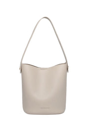 Product shot of the Miranda Bucket Bag in colour Almond, detail