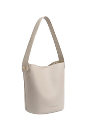 Product shot of the Miranda Bucket Bag in colour Almond, detail