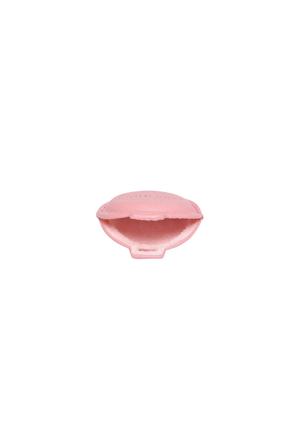 Product shot of the Opal Airtag Holder - Pink in colour Pink, from the back