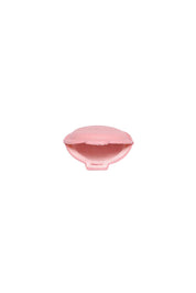 Product shot of the Opal Airtag Holder - Pink in colour Pink, from the back