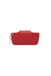 Product shot of the Skittles  Glasses Case - Redskyblue in colour Redskyblue, from the back