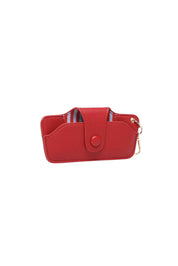 Product shot of the Skittles  Glasses Case - Redskyblue in colour Redskyblue, showing detail
