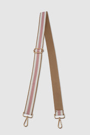 Product shot of the Bag Strap in colour Daitanpink (Pink), from the front