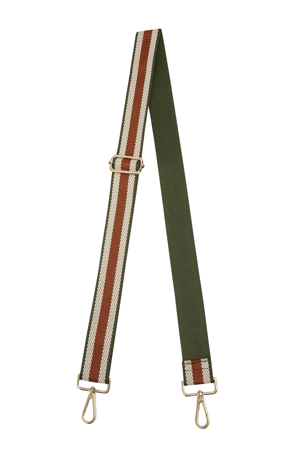 Product shot of the Bag Strap in colour Tangreen, from the front