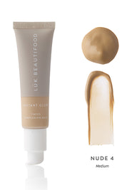 Product shot of the Tinted Complexion Balm in colour Medium, detail