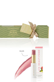 Product shot of the Lip Nourish Bon Bons 2025 in colour Guavablush (Pink), detail