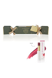 Product shot of the Lip Nourish Bon Bons 2025 - Rose in colour Rose, showing detail