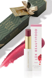 Product shot of the Lip Nourish Bon Bons 2025 - Rose in colour Rose, from the front