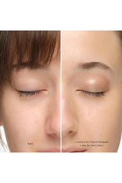 Product shot of the Luminous Eye Crayon - Champagne in colour Champagne, showing detail
