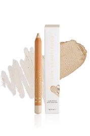 Product shot of the Luminous Eye Crayon - Pearl in colour Pearl, from the front