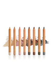 Product shot of the Luminous Eye Crayon - Smoke in colour Smoke, showing detail