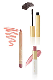Product shot of the Lip Lash Nourish Trio in colour Espresso (White), detail