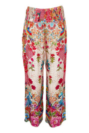 Product shot of the Baglioni Pant in colour Print, from the back