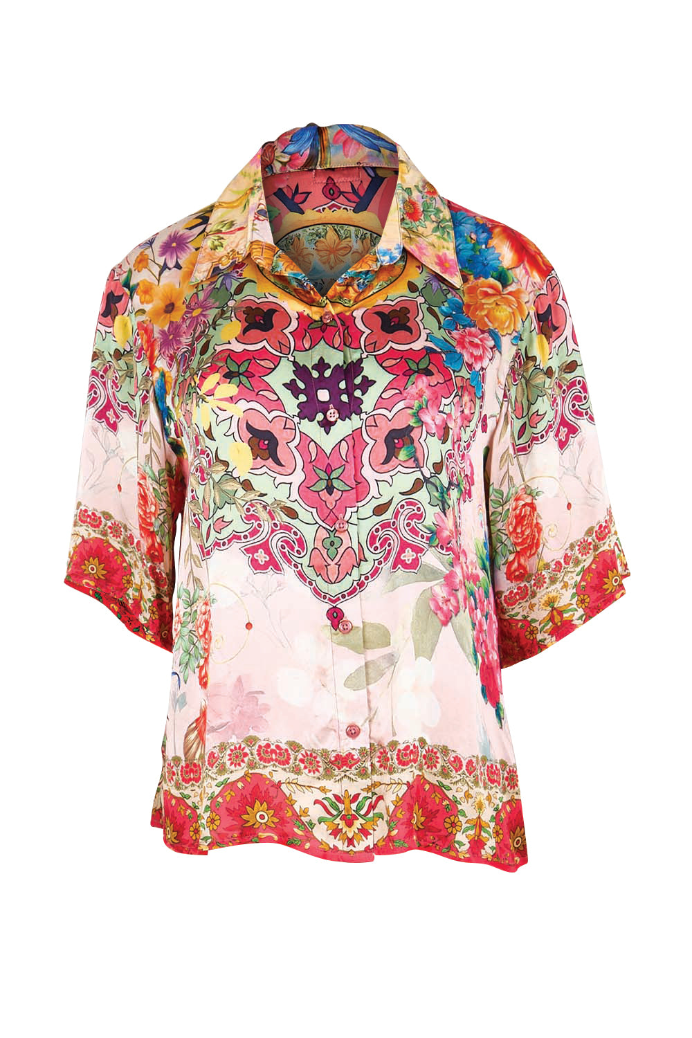 Product shot of the Jardine Shirt – Print in colour Print, from the front