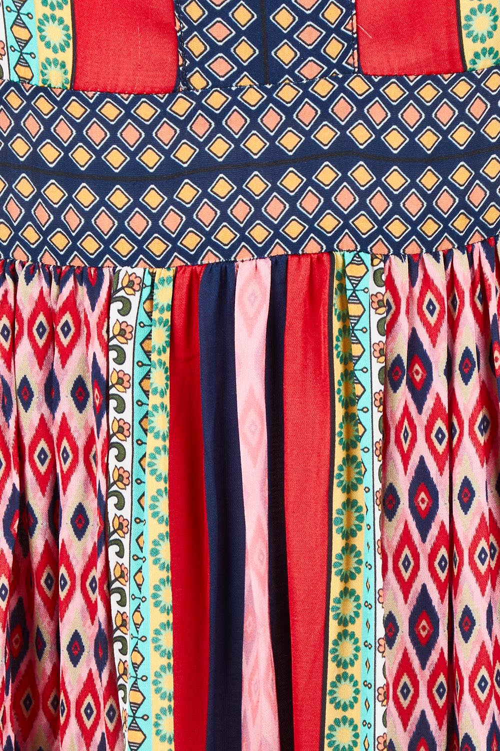Product shot of the Legian Midi in colour Melon, detail