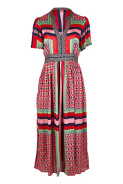 Product shot of the Legian Midi in colour Melon, from the front