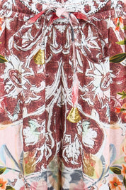 Product shot of the La Maroma Pant – Espresso in colour Espresso, showing detail