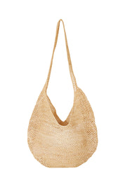Product shot of the Mamy Bag in colour Natural, from the front