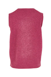 Product shot of the Mitos Vest in colour Softpink (Pink), from the back
