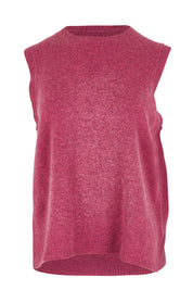 Product shot of the Mitos Vest in colour Softpink (Pink), from the front