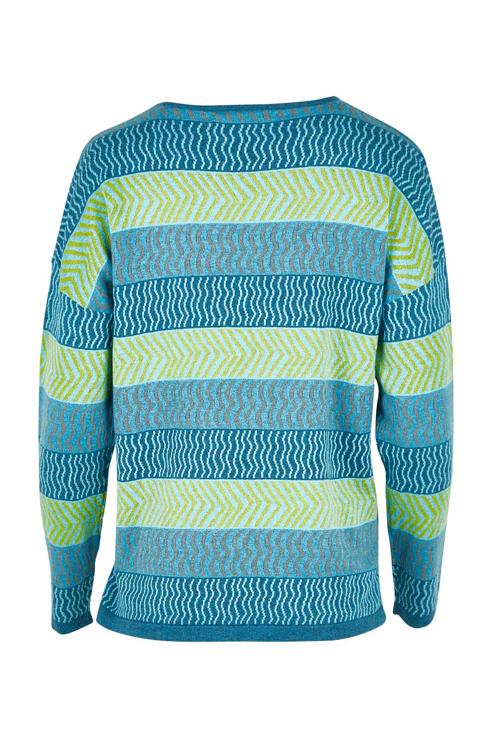 Preloved Rosetta Sweater - Ocean