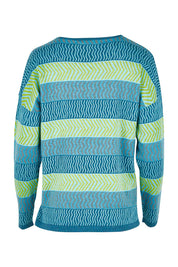 Preloved Rosetta Sweater - Ocean