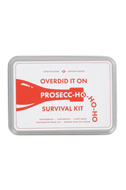 Product shot of the Proseccin colourho-ho-ho Survival Kit - Red (Red), from the front