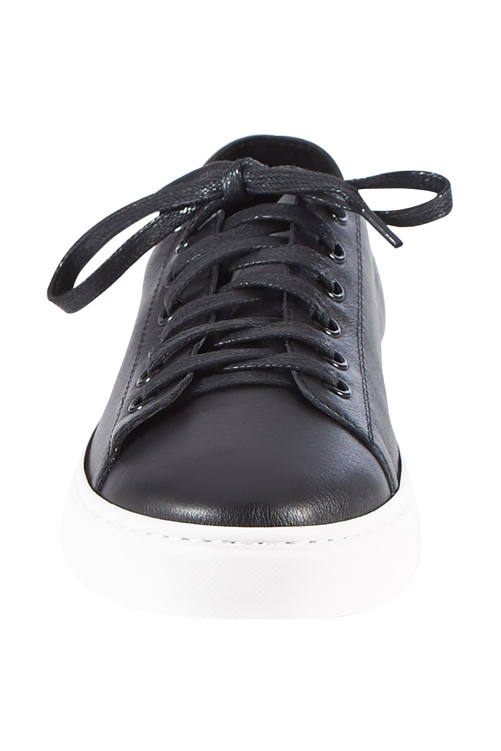 Product shot of the Oskher Leather Sneaker in colour Blackwhite (Black), detail