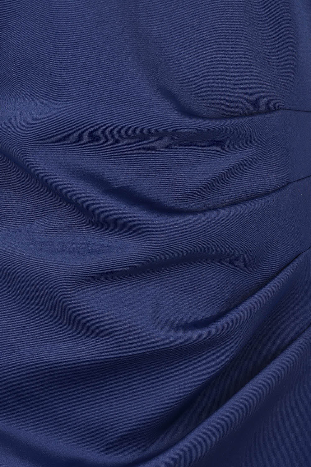 Product shot of the Monelli Rosette Sleeve Dress in colour Navy (Blue), detail